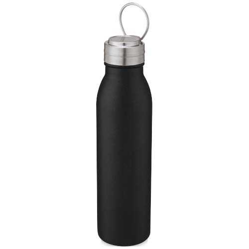 Harper 720 ml RCS certified stainless steel water bottle with metal loop