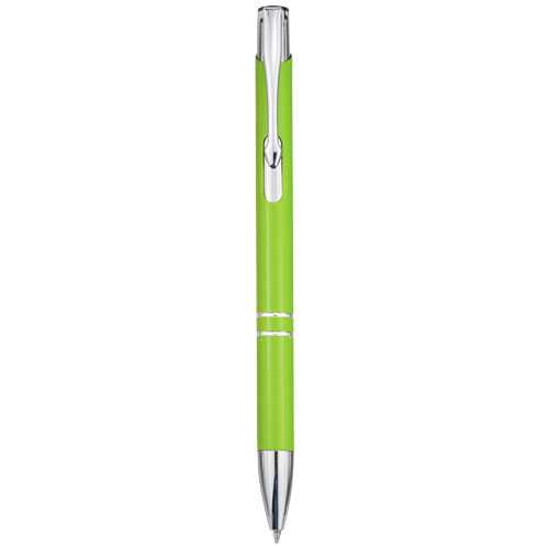 Moneta aluminium click ballpoint pen (blue ink)