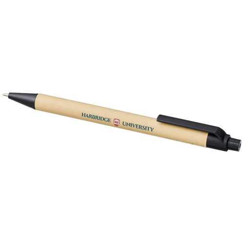 Berk recycled carton and corn plastic ballpoint pen (black ink)
