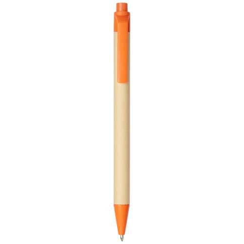 Berk recycled carton and corn plastic ballpoint pen (black ink)
