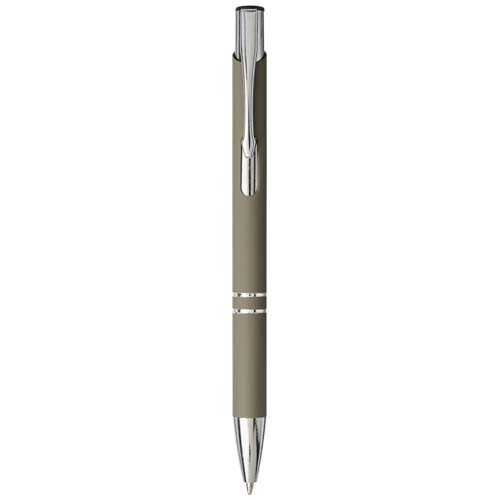 Moneta soft touch ballpoint pen (black ink)