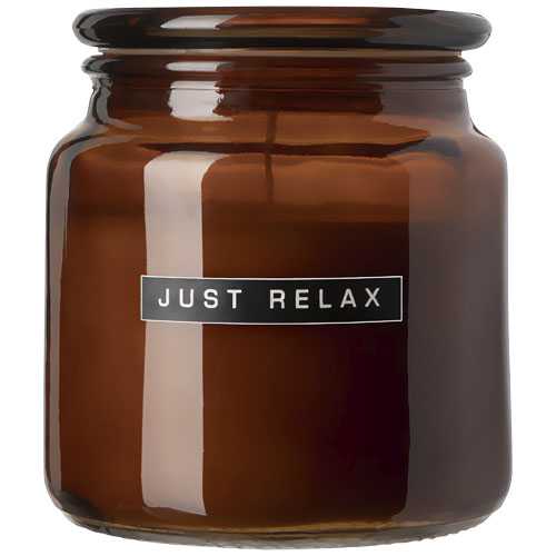 Wellmark Let's Get Cozy scented candle - cedar wood fragrance