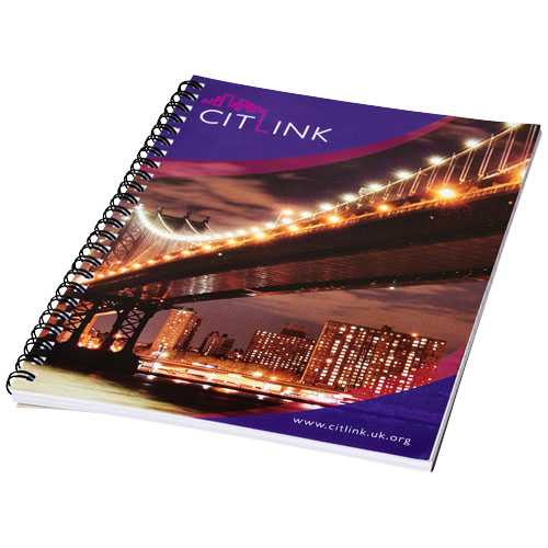 Desk-Mate® A5 spiral notebook