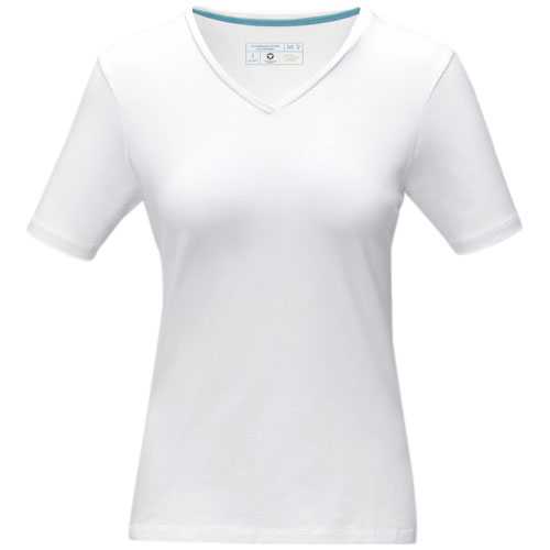 Kawartha short sleeve women's organic v-neck t-shirt