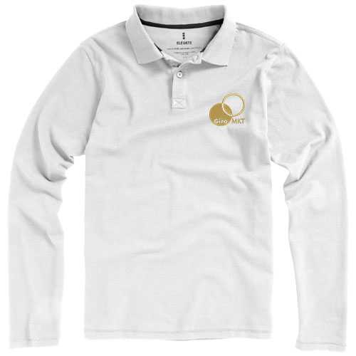 Calgary 180 g/m2 long sleeve men's polo
