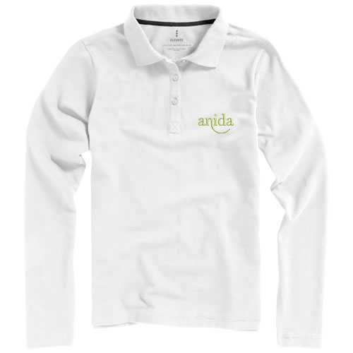 Calgary 180 g/m2 long sleeve women's polo