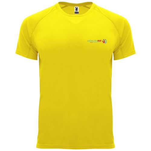 Bahrain 135 g/m2 short sleeve kids sports t-shirt