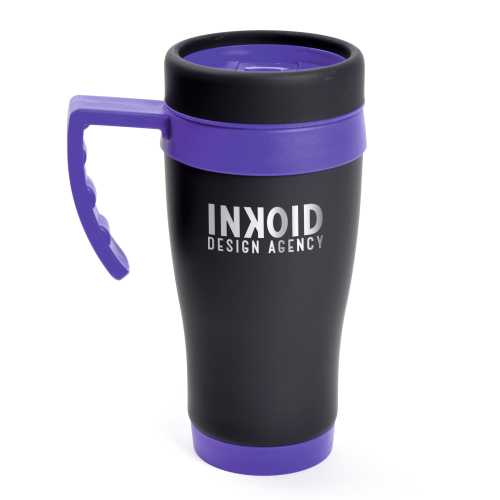 Oregon Black 400ml Travel Mug