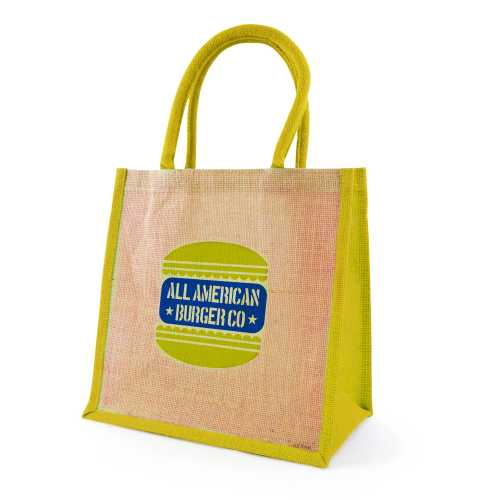 Medium Coloured Trim Halton Shopper