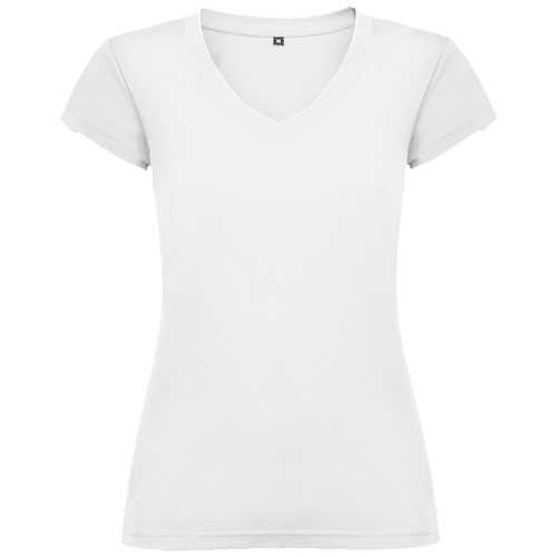 Victoria 155 g/m² short sleeve women's v-neck t-shirt