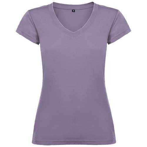 Victoria 155 g/m² short sleeve women's v-neck t-shirt