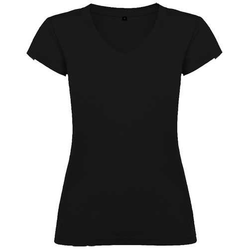 Victoria 155 g/m² short sleeve women's v-neck t-shirt