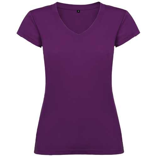 Victoria 155 g/m² short sleeve women's v-neck t-shirt