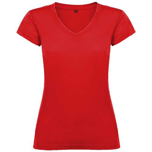 Victoria 155 g/m² short sleeve women's v-neck t-shirt