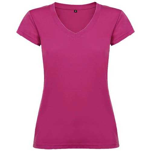 Victoria 155 g/m² short sleeve women's v-neck t-shirt