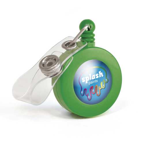 Domed Ski Pass Holder