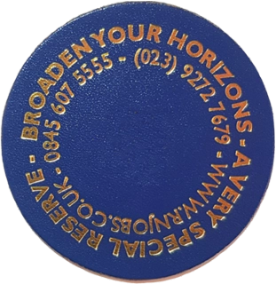 Recycled Leather Round Shaped Coaster with Cork Backing