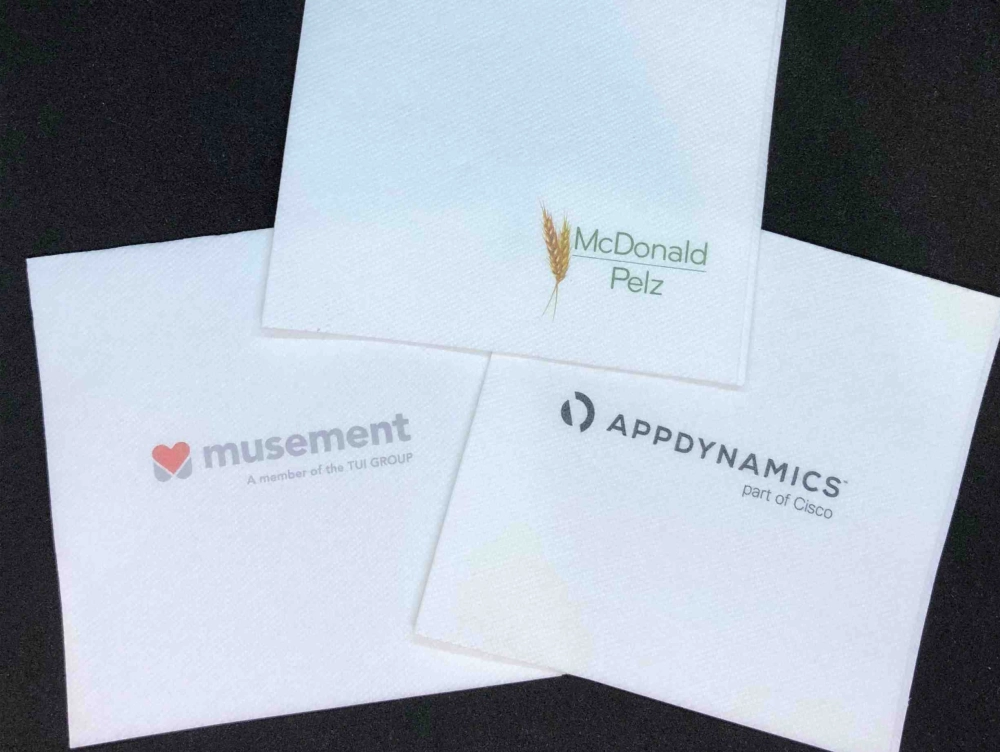Digitally Printed Deluxe Airlaid Napkins