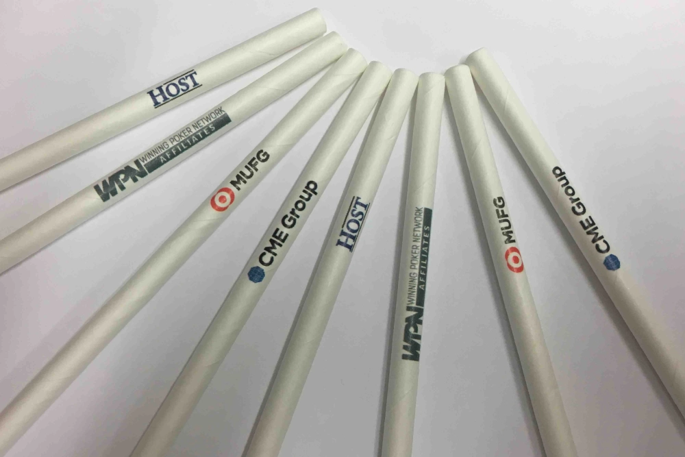 Printed Paper Drinking Straws