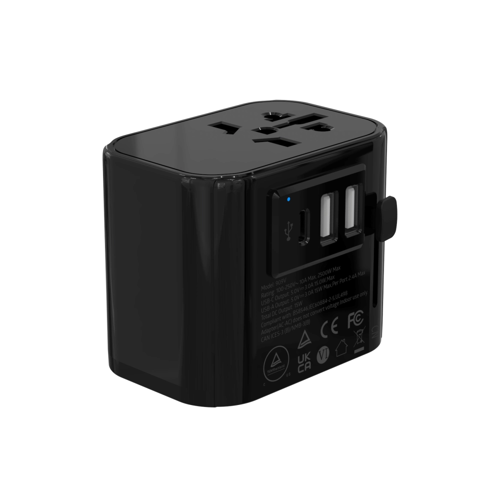 Nupin BS8546-Certified Travel Adapter