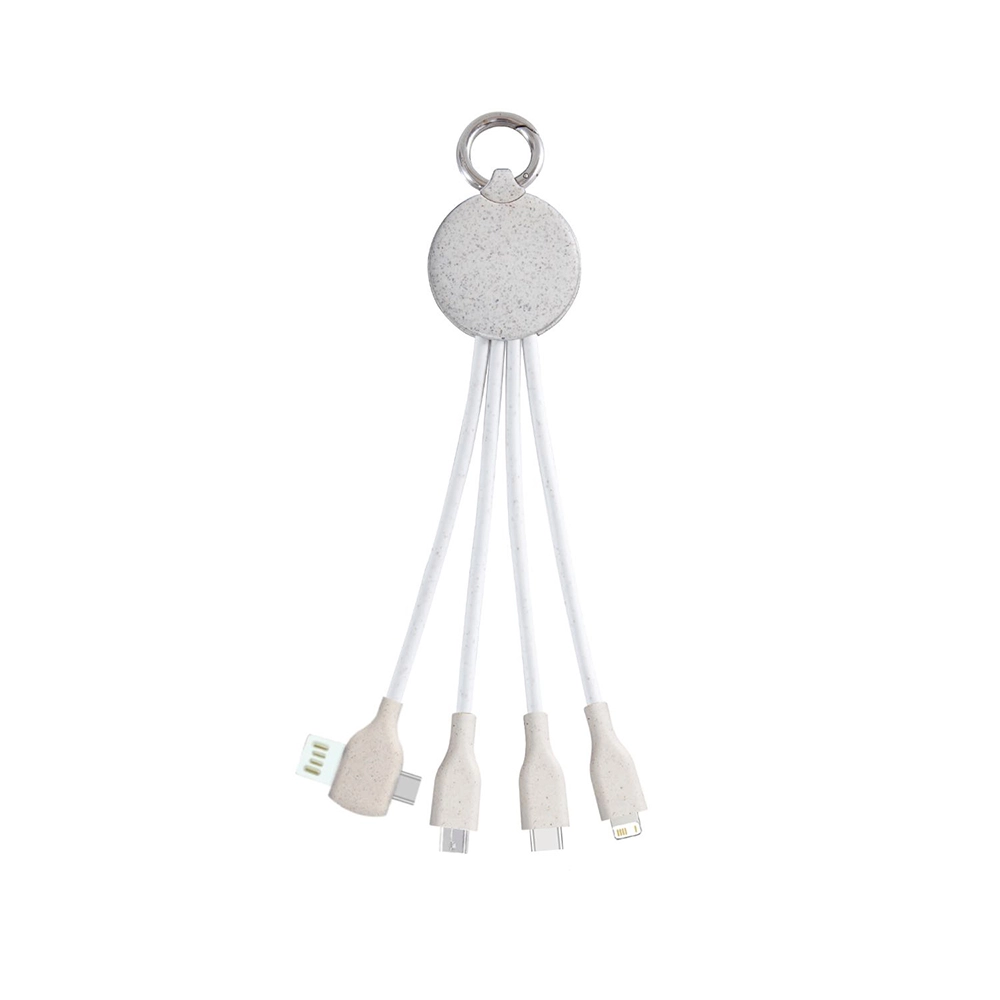 C19 – Bio 3 in 1 Charging Cable with USBC, MicroUSB and Lightning