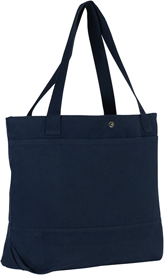 Walmer 12oz (405gsm) Cotton Recycled Popper Tote