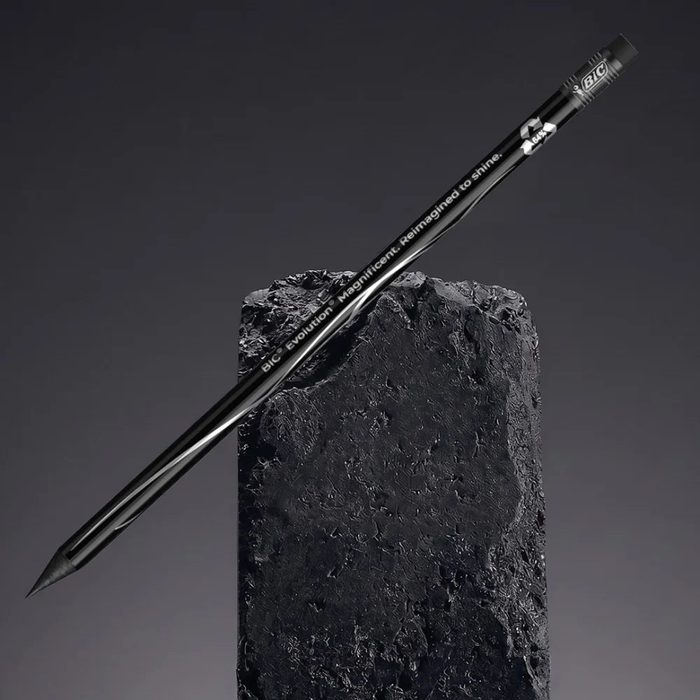 BIC® Evolution® Magnificent Basalt Eraser pencil