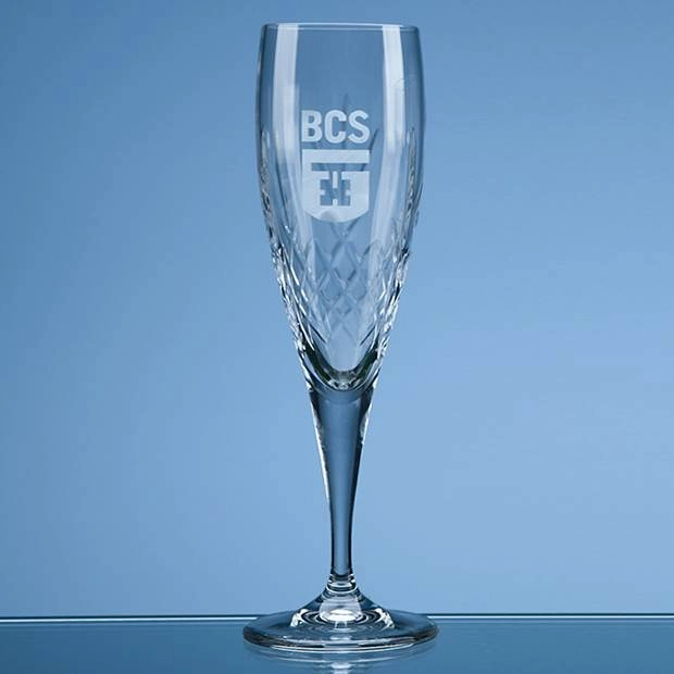 180ml Mayfair Crystalite Panel Champagne Flute