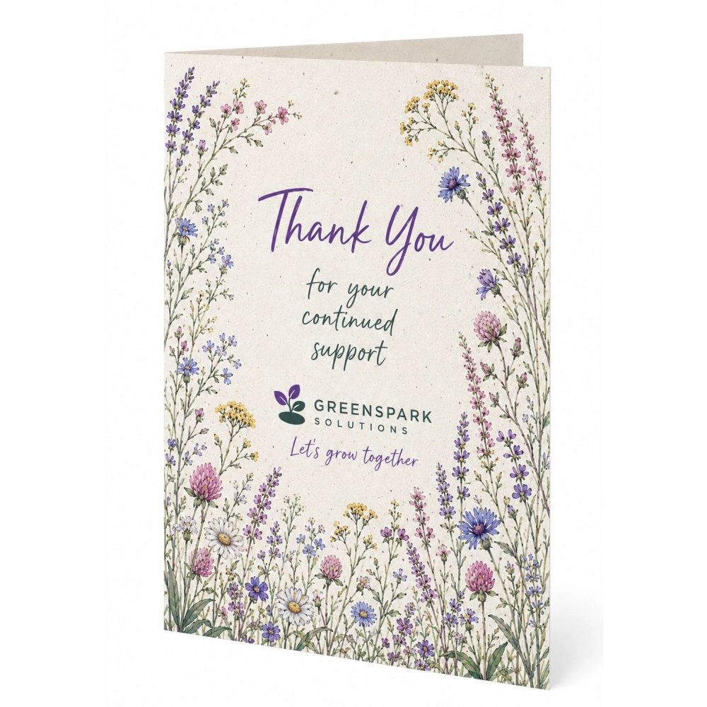 A5 Seed Paper Greetings Card