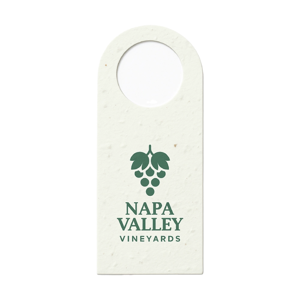 Seed Paper Bottle Collar