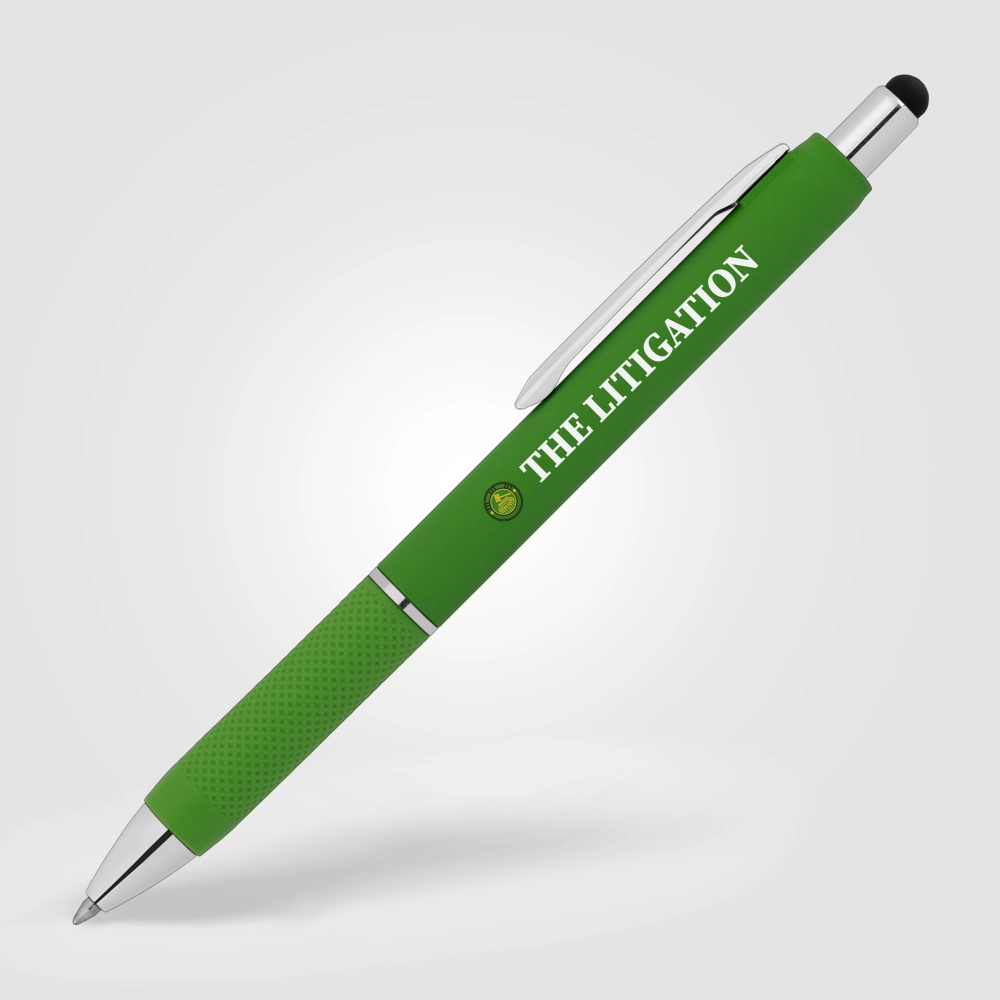 Serena Retractable Gel Pen w/Stylus