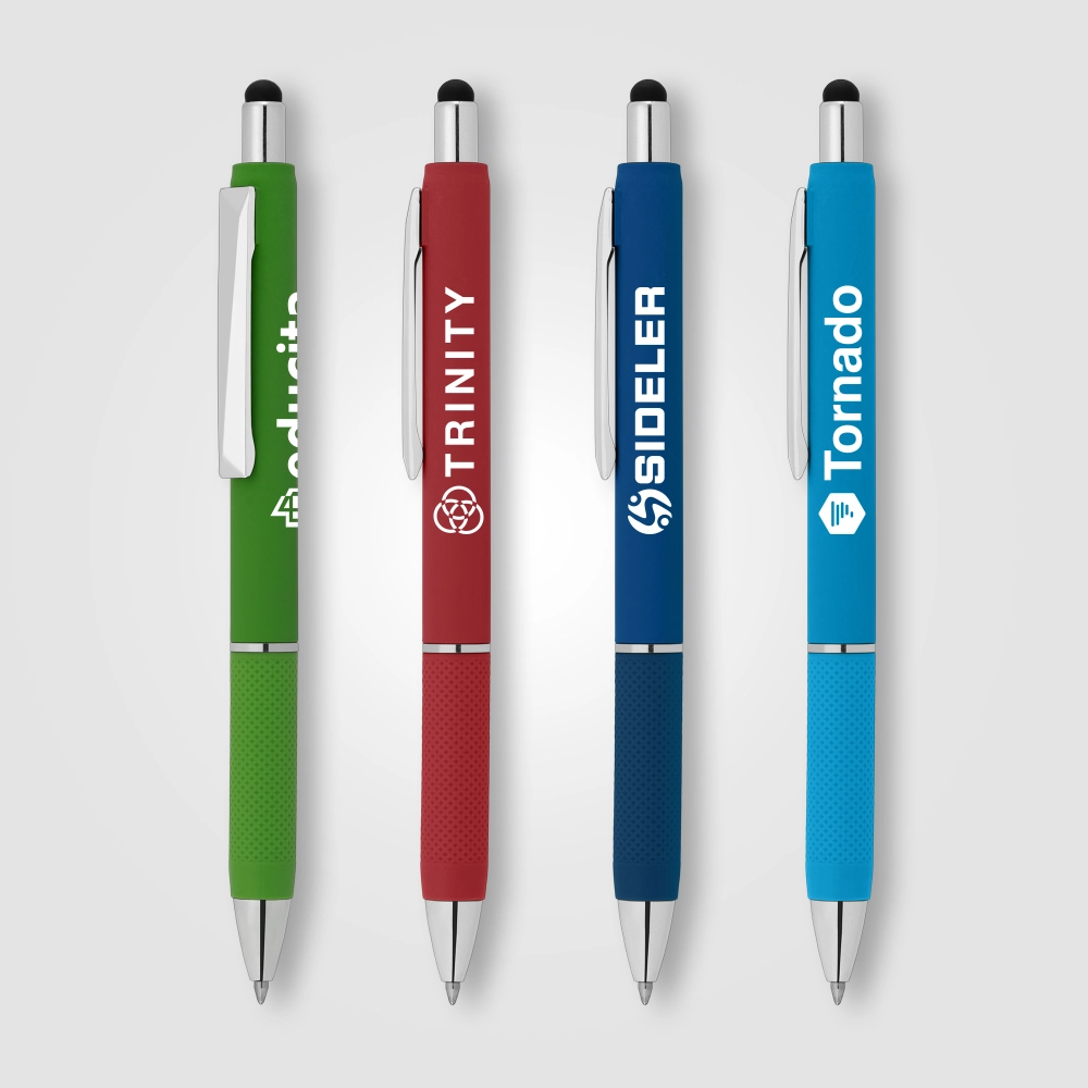 Serena Retractable Gel Pen w/Stylus