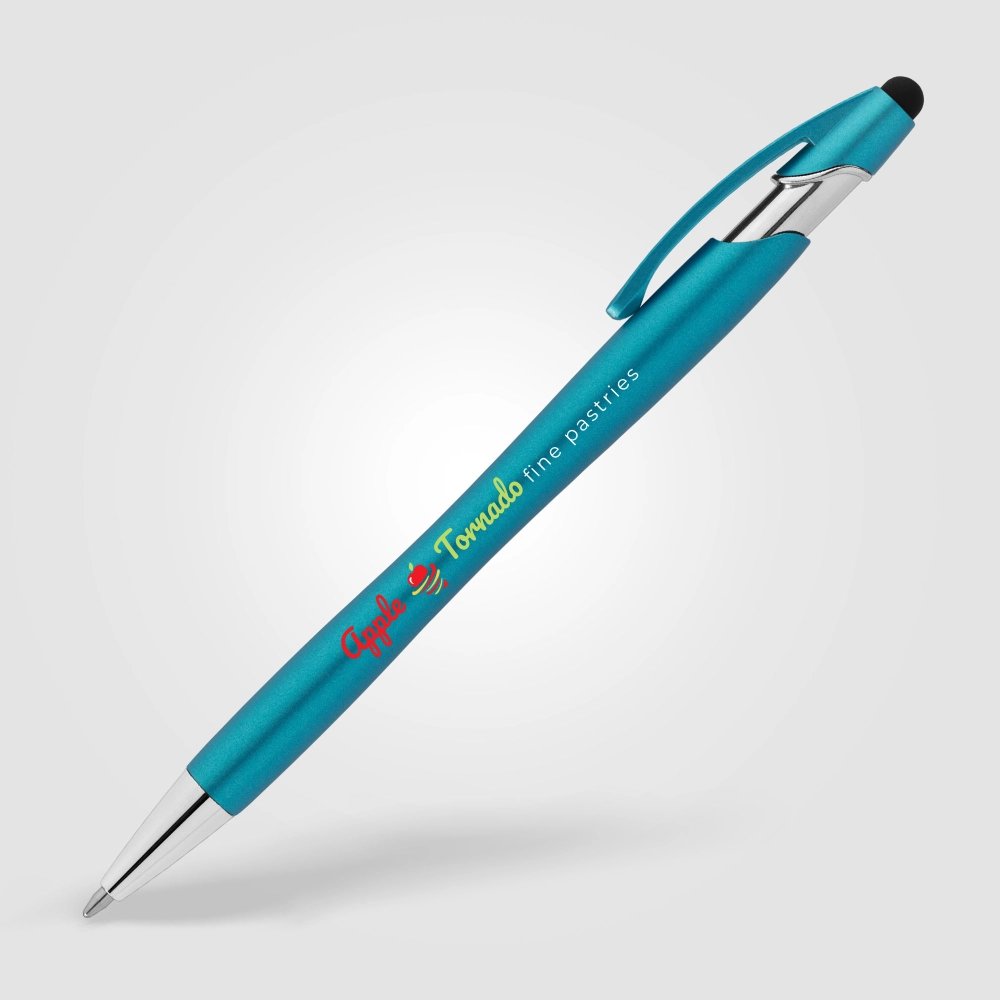 La Jolla Recycled Pen w/ Stylus + Anti-Fraud Ink