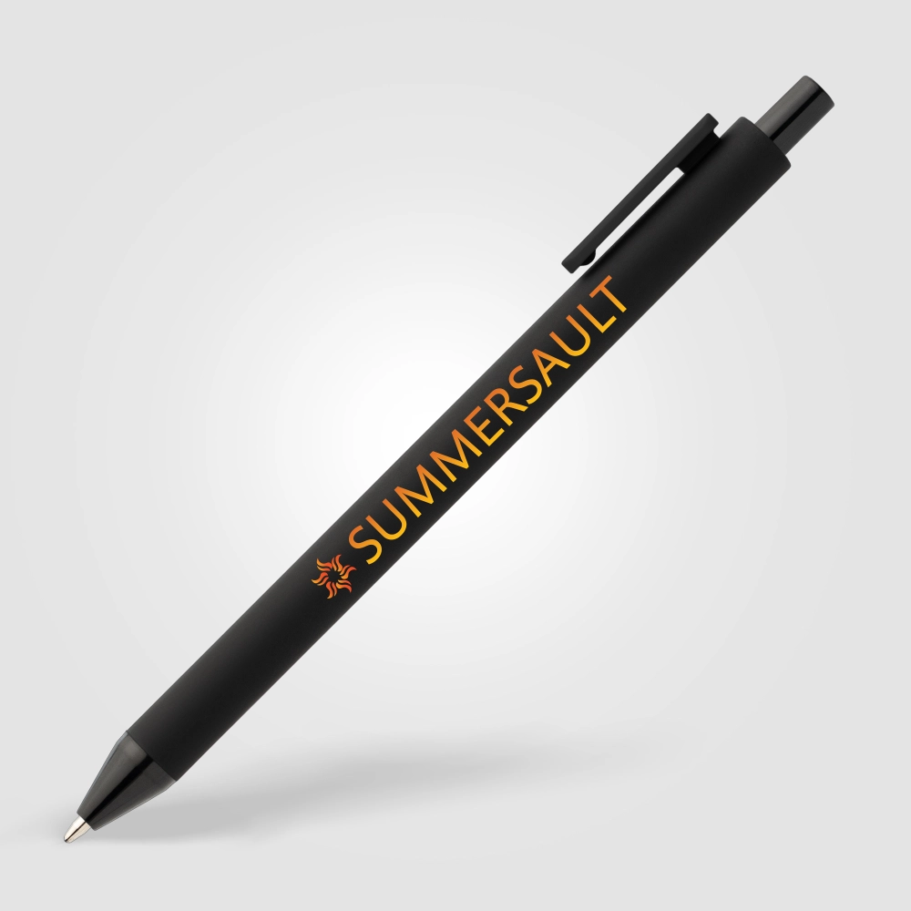 Bloom Recycled Plastic Retractable Soft Touch Pen