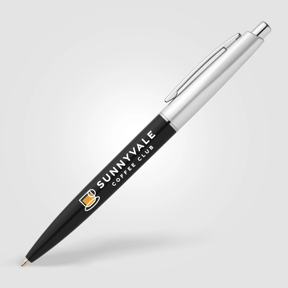 Natori Recycled Plastic Chrome Trim Pen