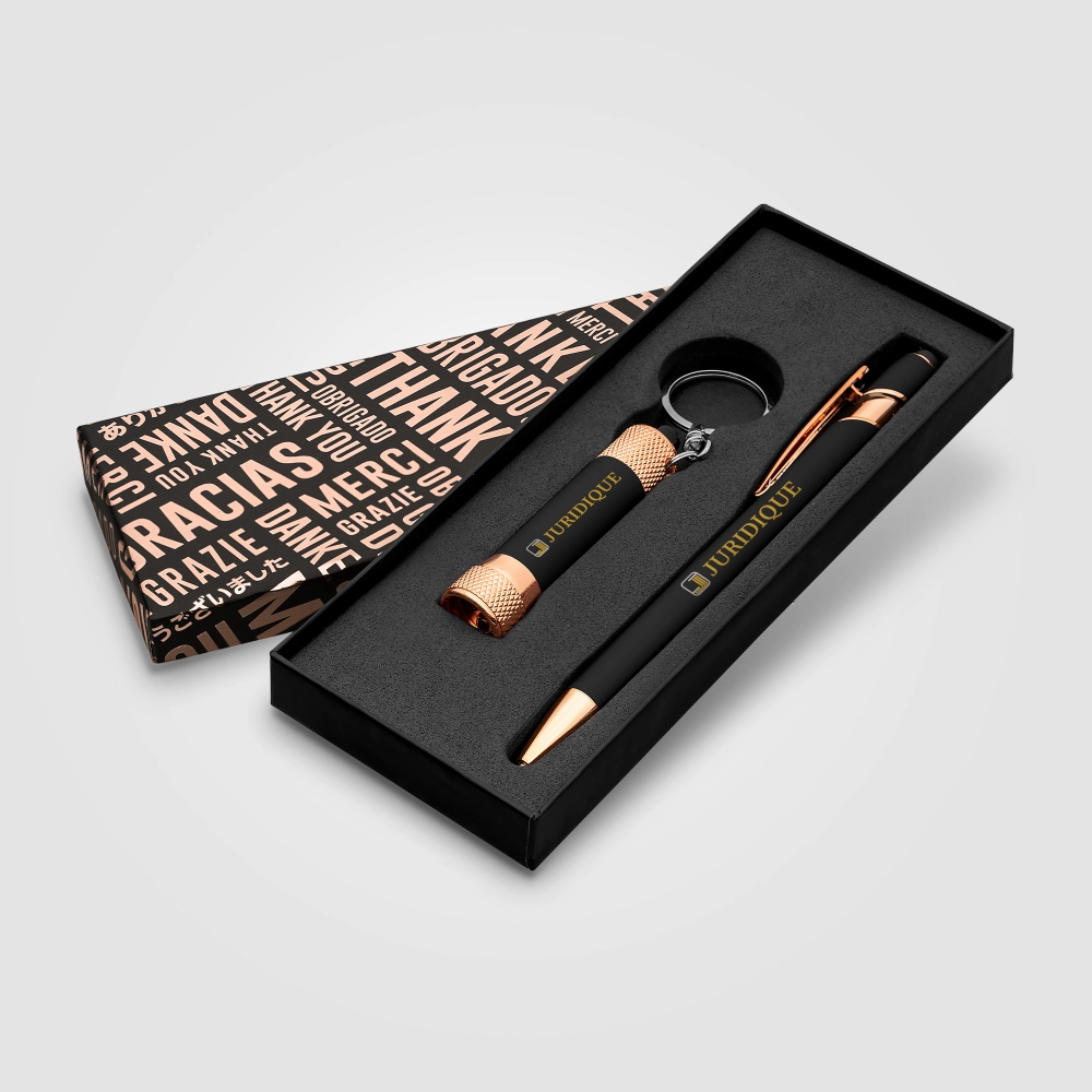 Prince Softy Rose Gold Gift Set w/Thank you Box