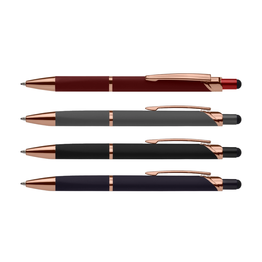 Zenith Tri-Softy Rose Gold Pen w/ Stylus