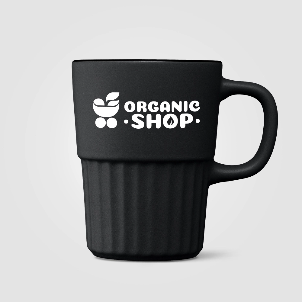 Majesty Ceramic Matte Finish Fluted Mug - 445 ml