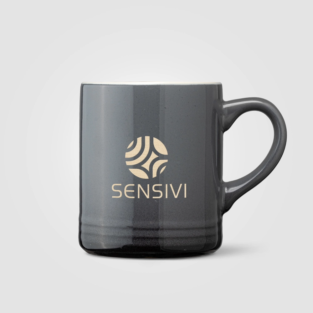 Corin Ceramic Ombre Silhouette Mug - 355 ml