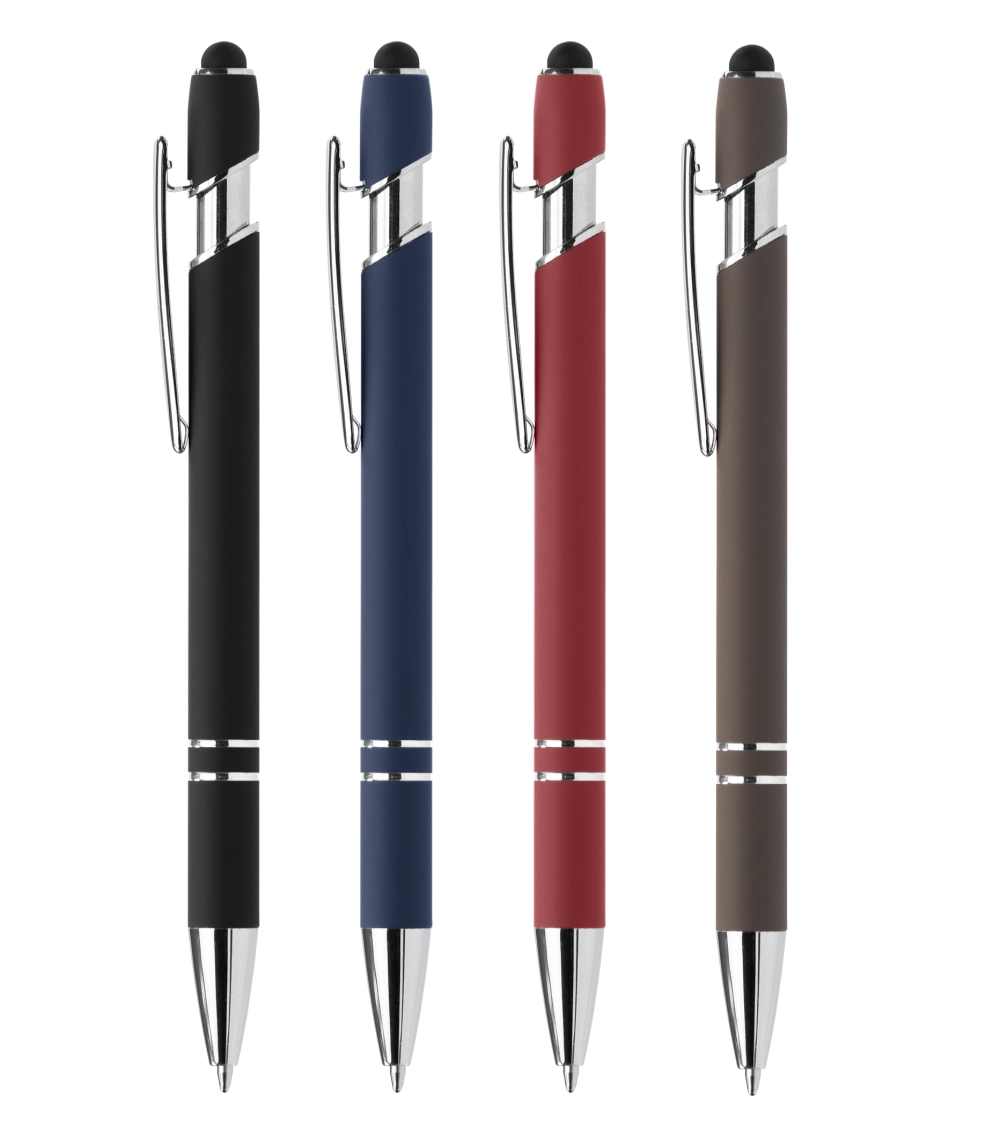 Prince Recycled Softy Pen w/Stylus + Anti-Fraud Ink