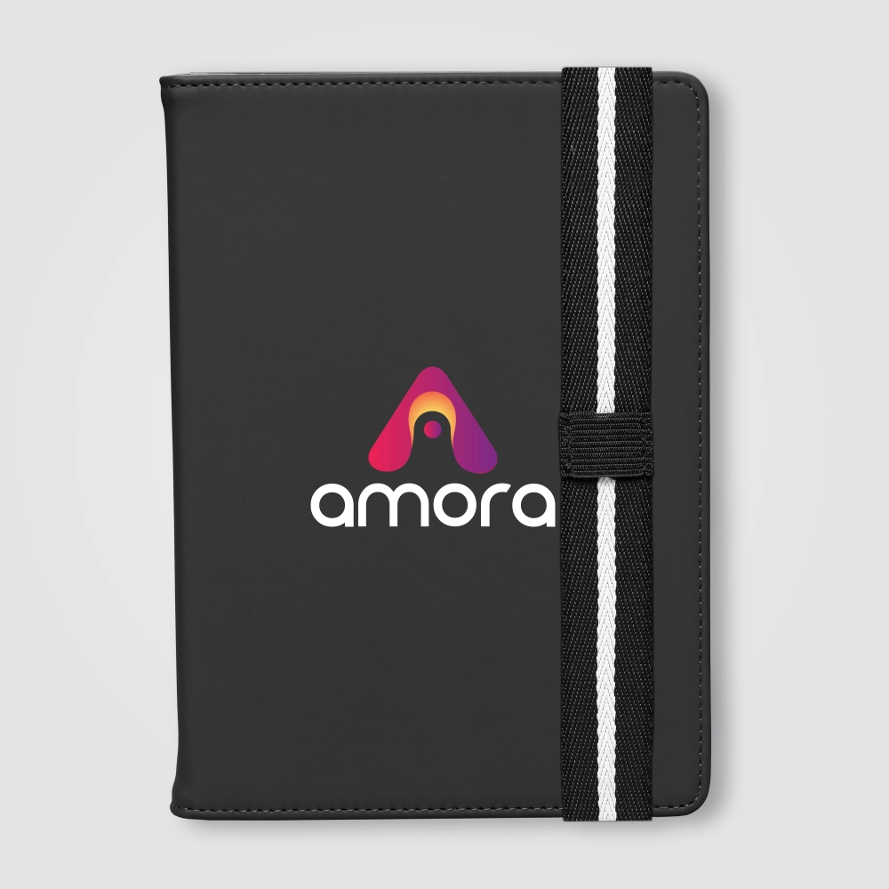Newport Recycled Chevron Refillable Journal - A5