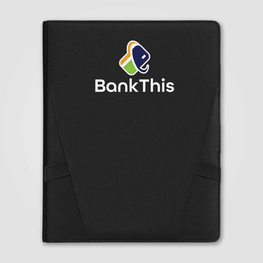 Coastal Threads™ Repreve® Tech Organiser Padfolio - A4