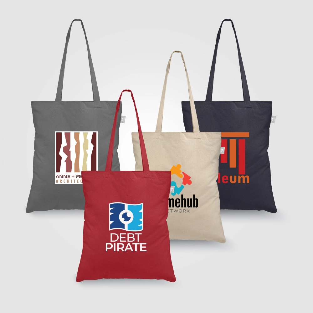 Geo - 5 oz. Recycled Cotton Canvas Tote Bag