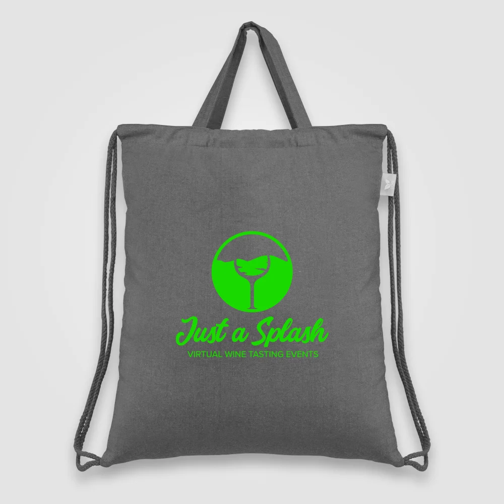Palma - 5 oz. Recycled Cotton Drawstring Bag