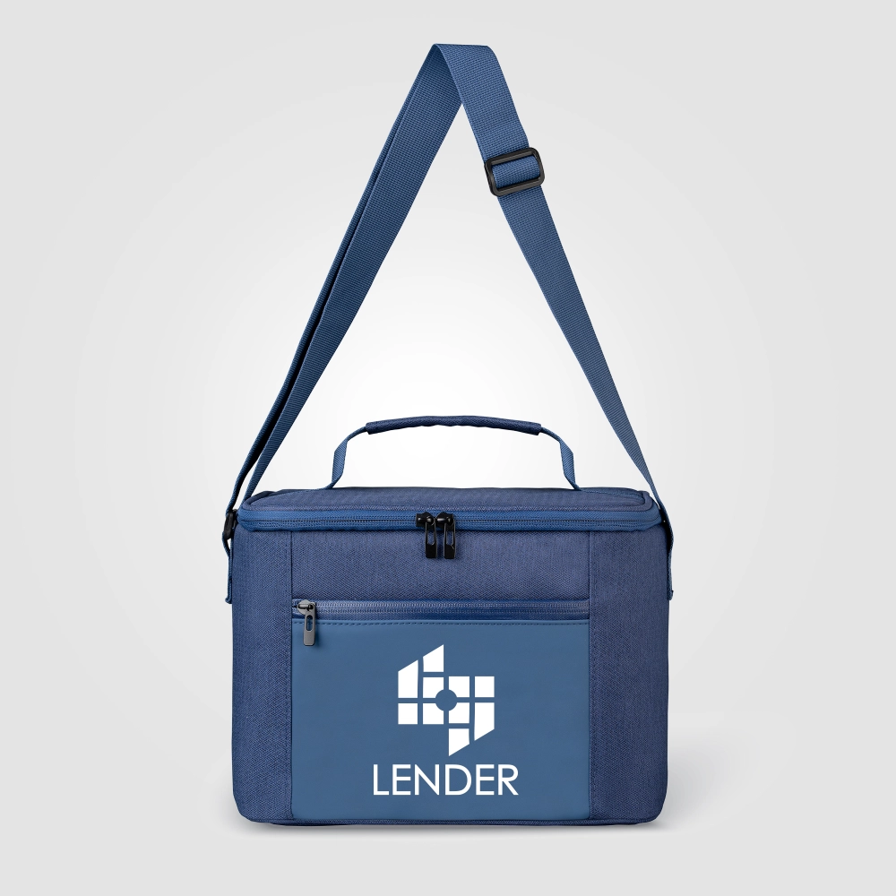 City Pack rPET Zippered Insulated Cooler Bag – 10L