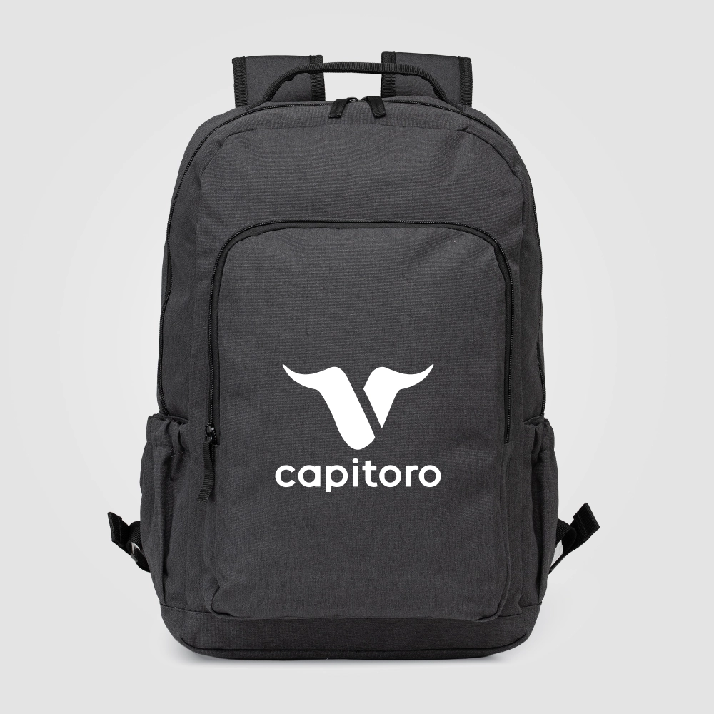 Stride rPET Dual-Compartment Laptop Backpack – 18L
