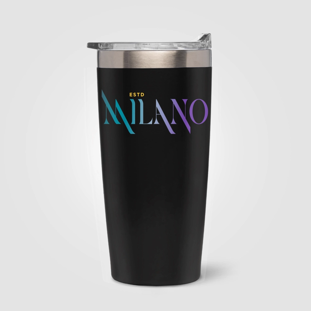 Eldur Stainless Steel Double Wall Tumbler - 530 ml