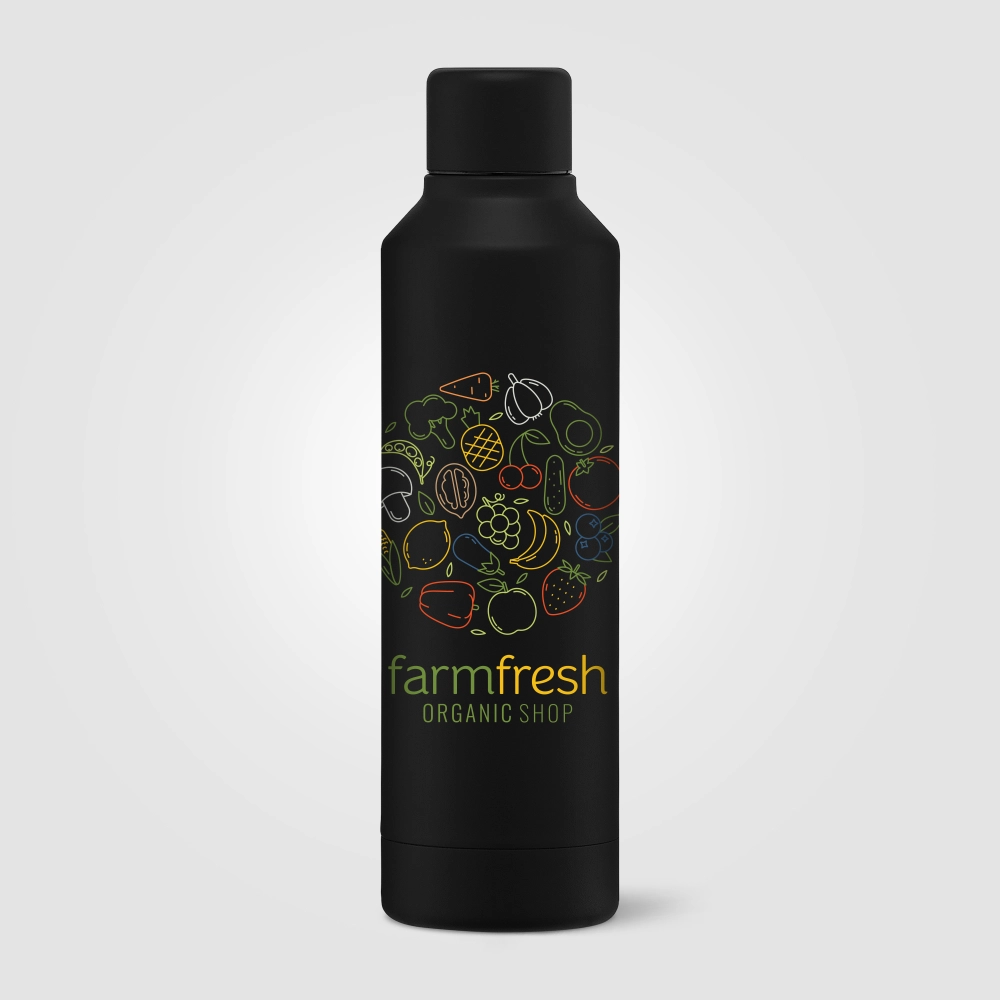 Olympus - 500 ml Double Wall Copper-Lined Stainless Steel Bottle with Twist Lid