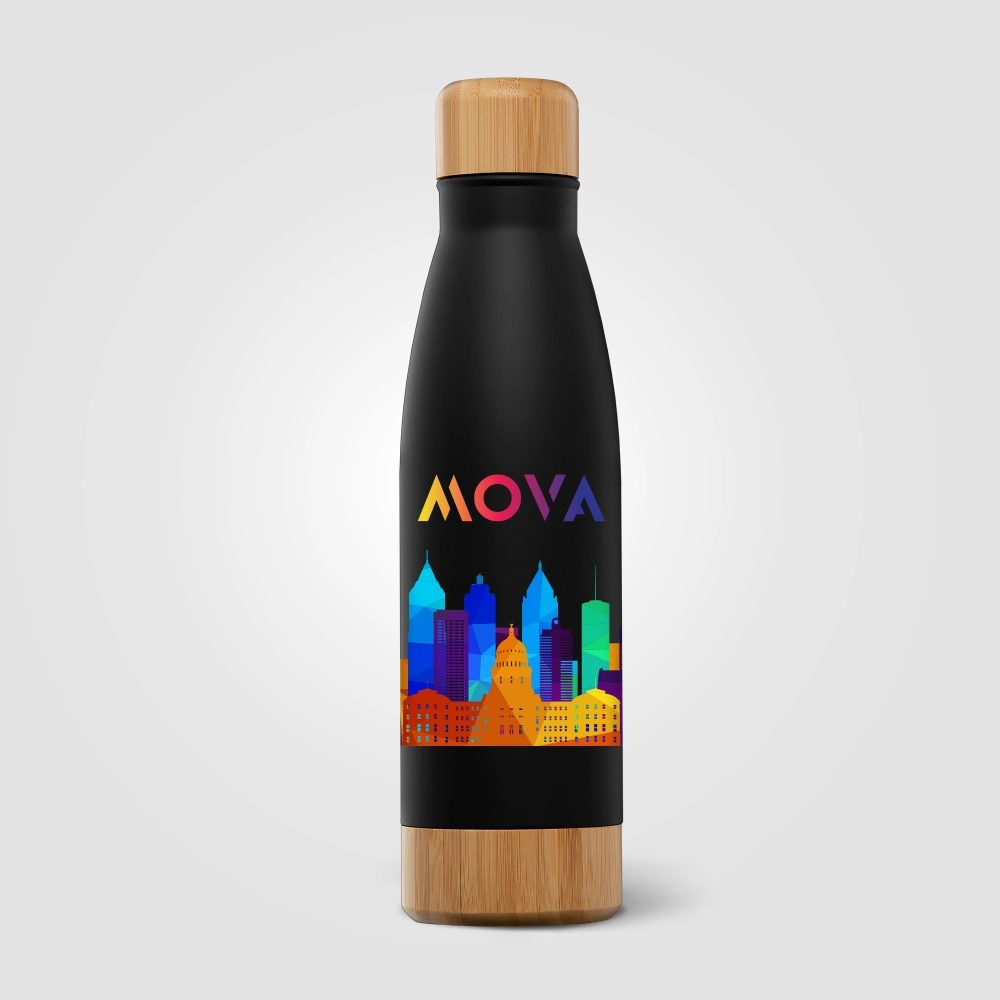 Ibiza Bamboo - 650 ml Double-Wall Stainless Bottle
