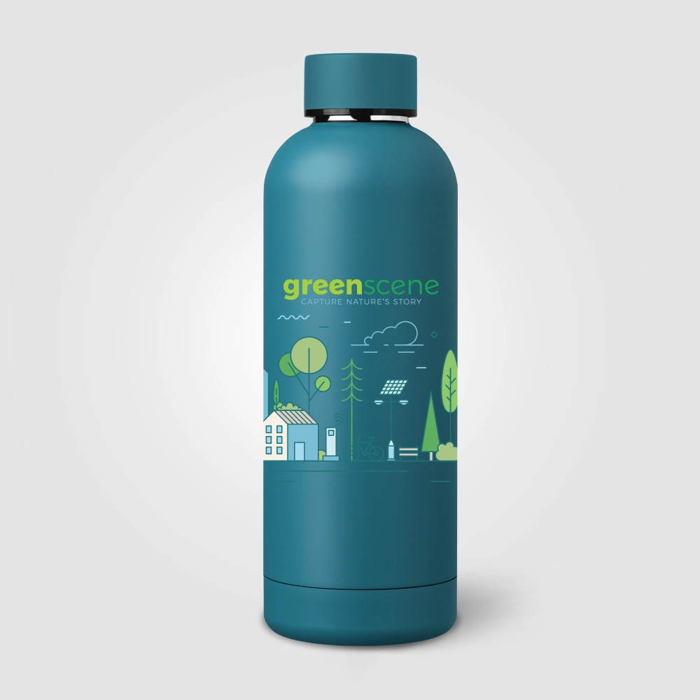 Astrid Recycled Stainless Steel Double Wall Bottle - 530 ml